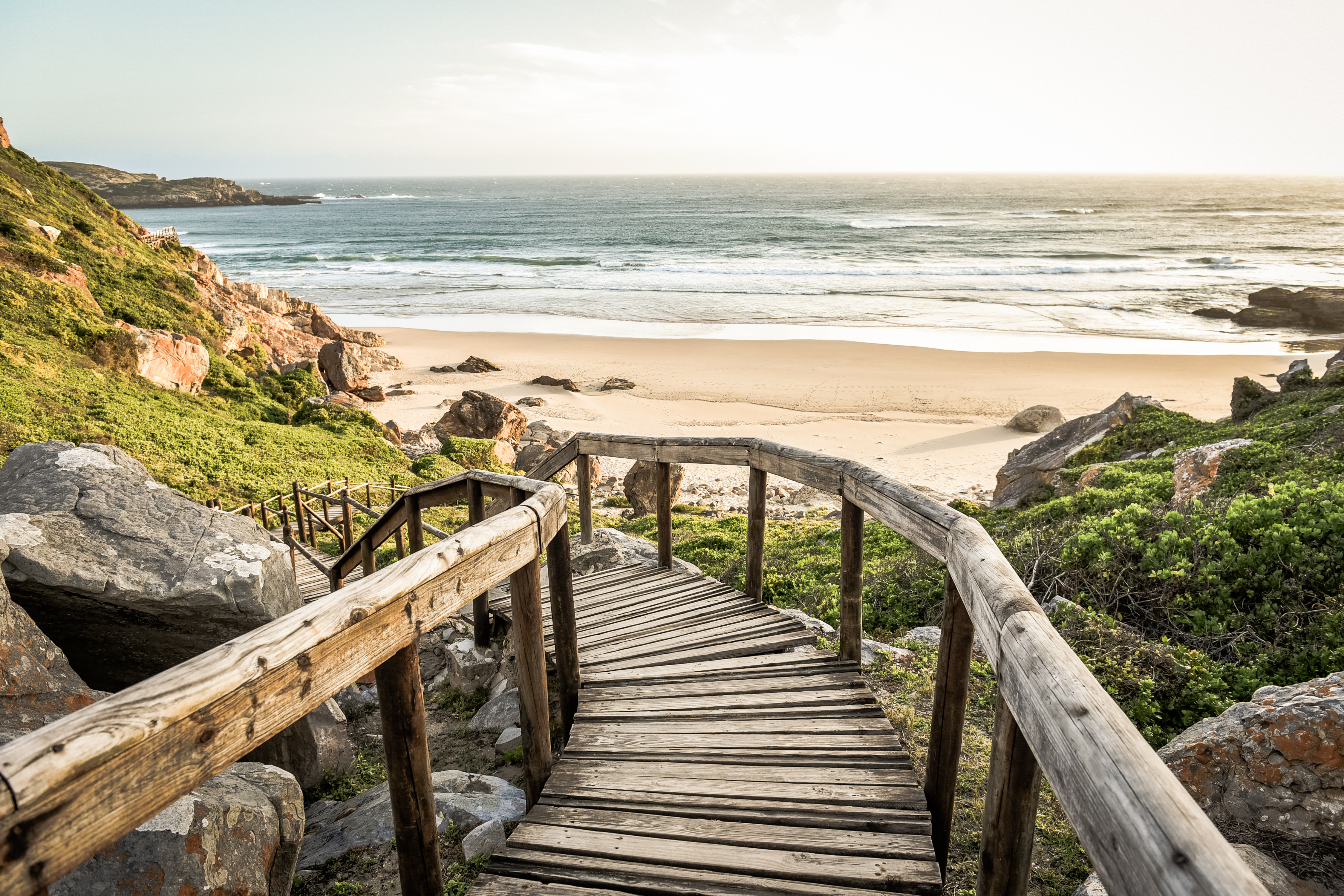 The South African coast